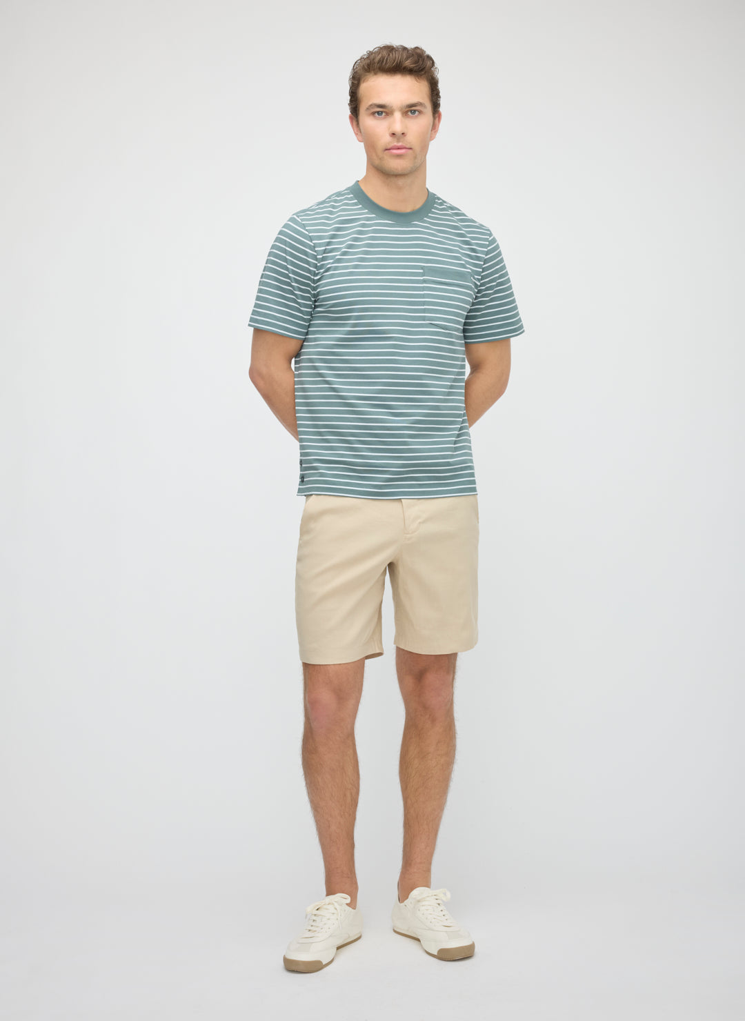 Stanton Striped Pocket Tee