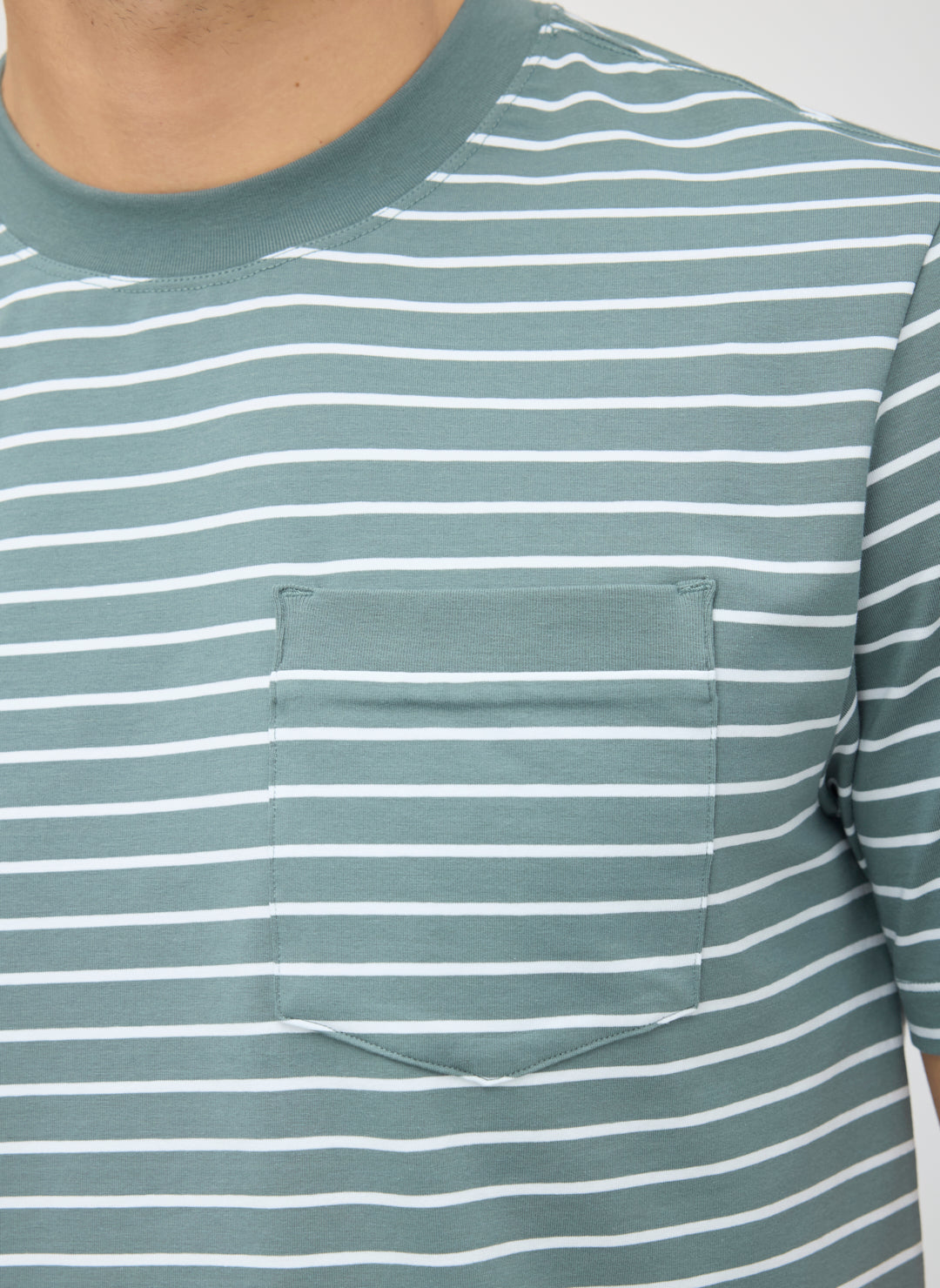 Stanton Striped Pocket Tee