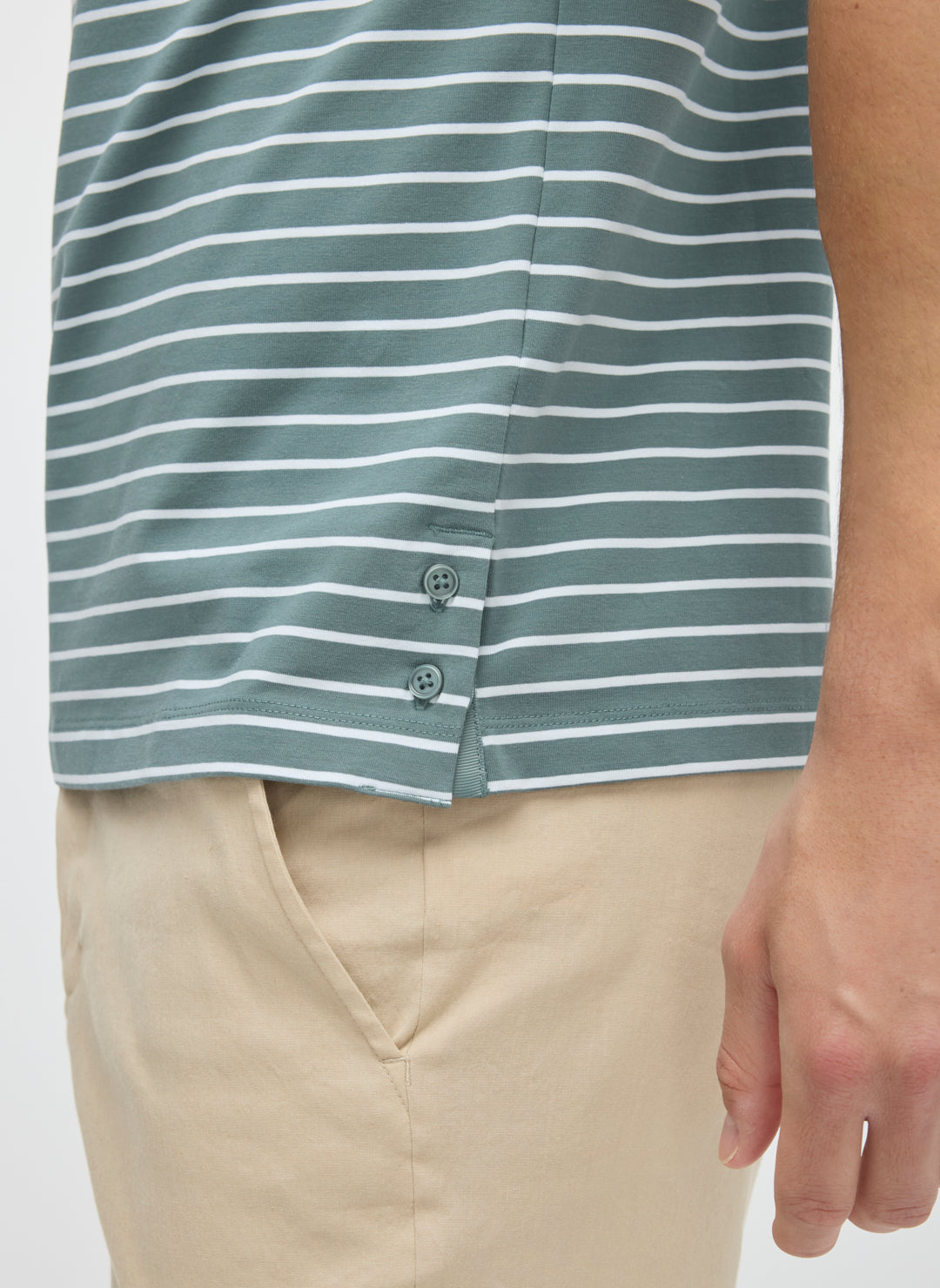 Stanton Striped Pocket Tee