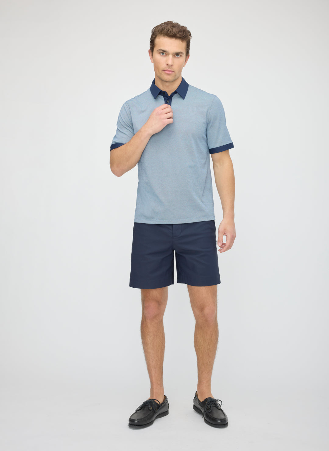City Tech Short Sleeve Birdseye Polo