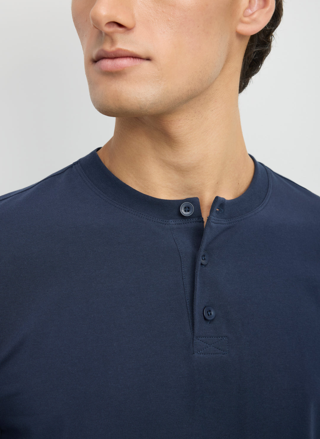 Stanton Henley Long Sleeve Tee