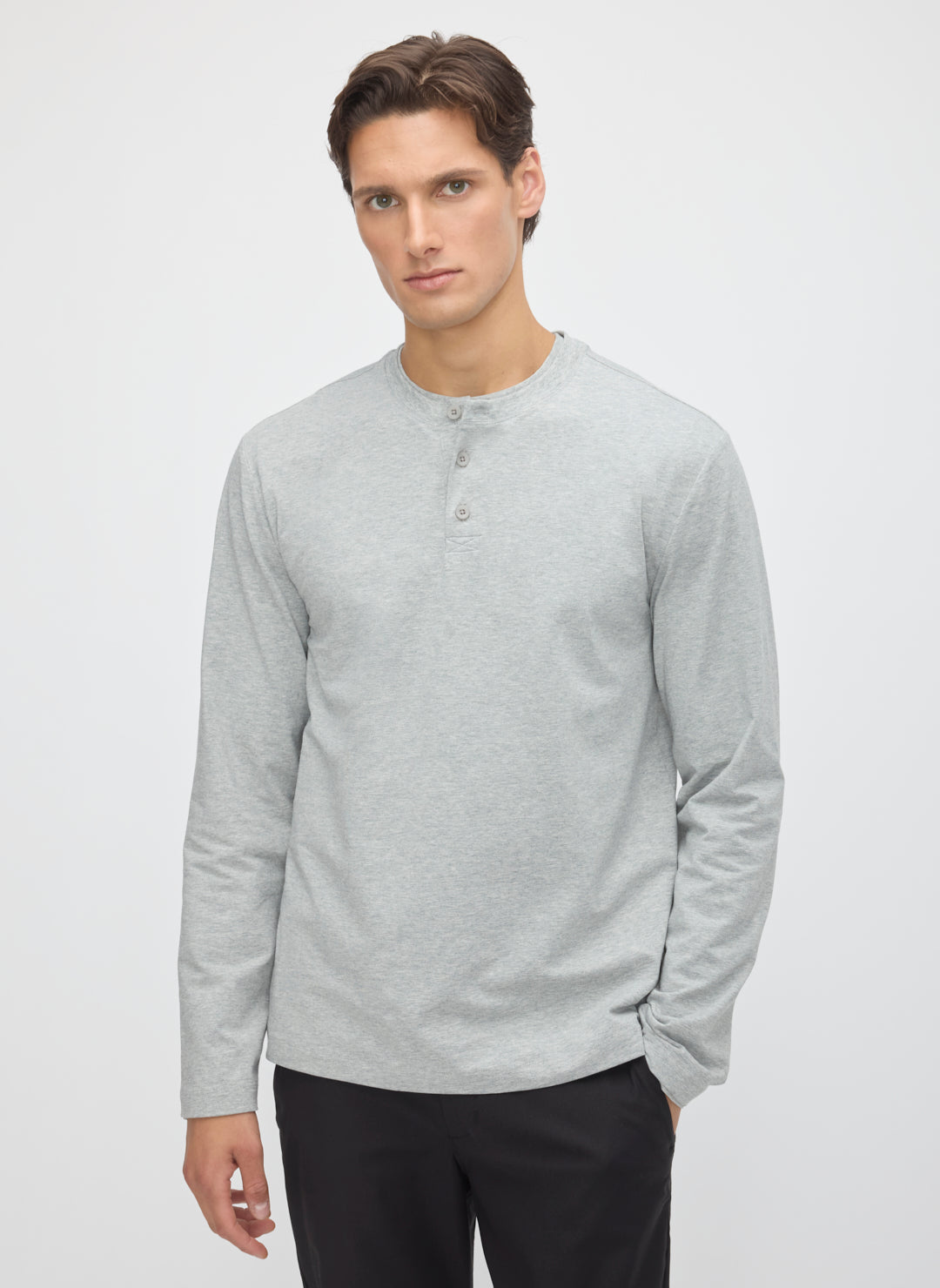 Stanton Henley Long Sleeve Tee