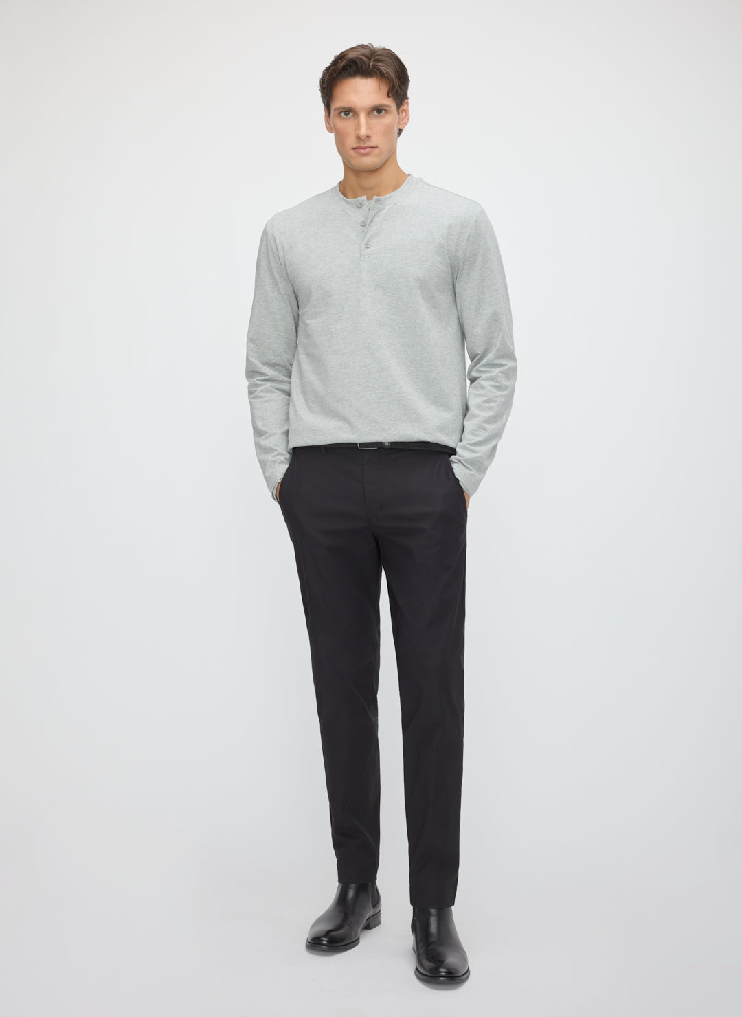 Stanton Henley Long Sleeve Tee