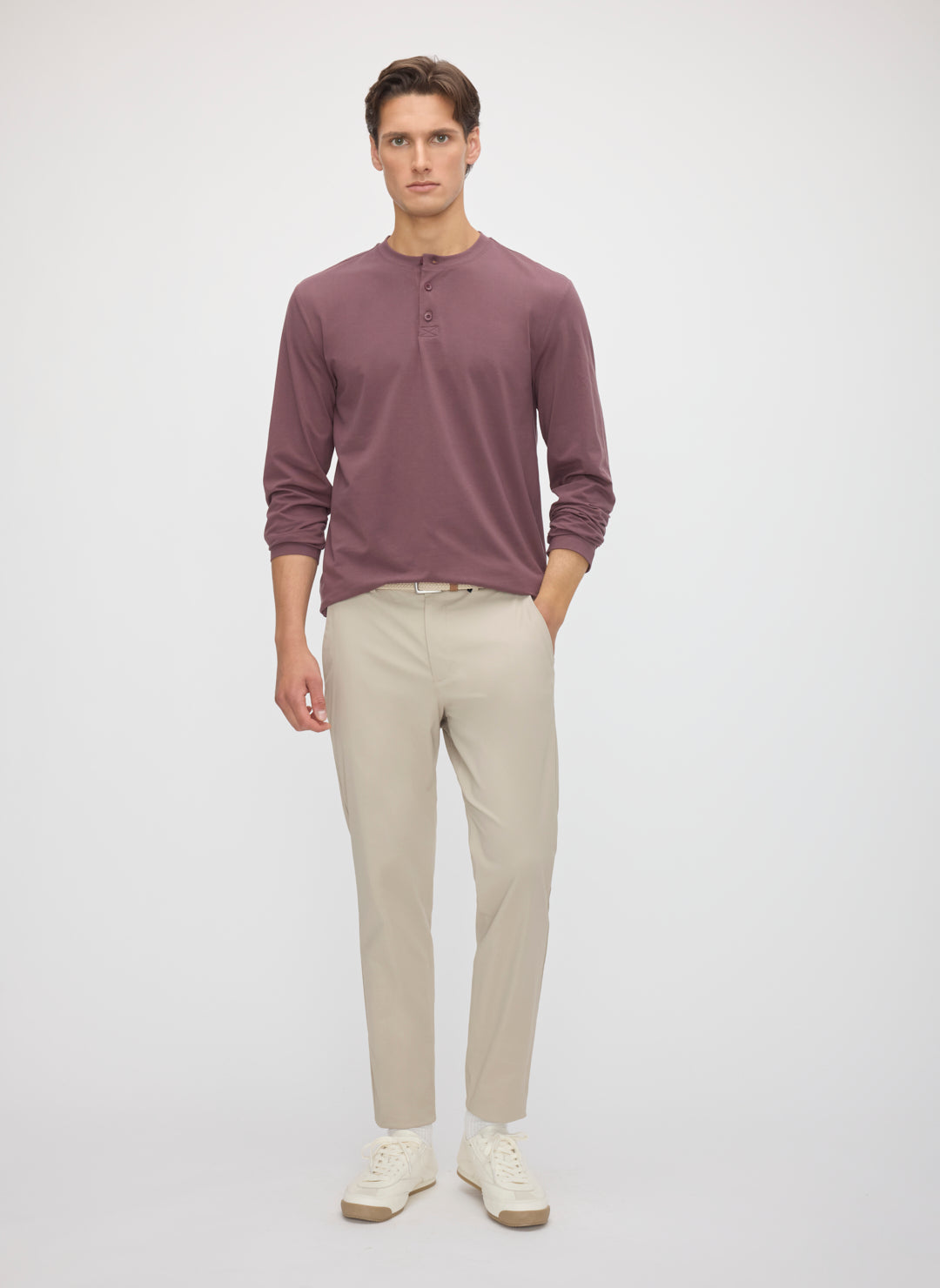 Stanton Henley Long Sleeve Tee