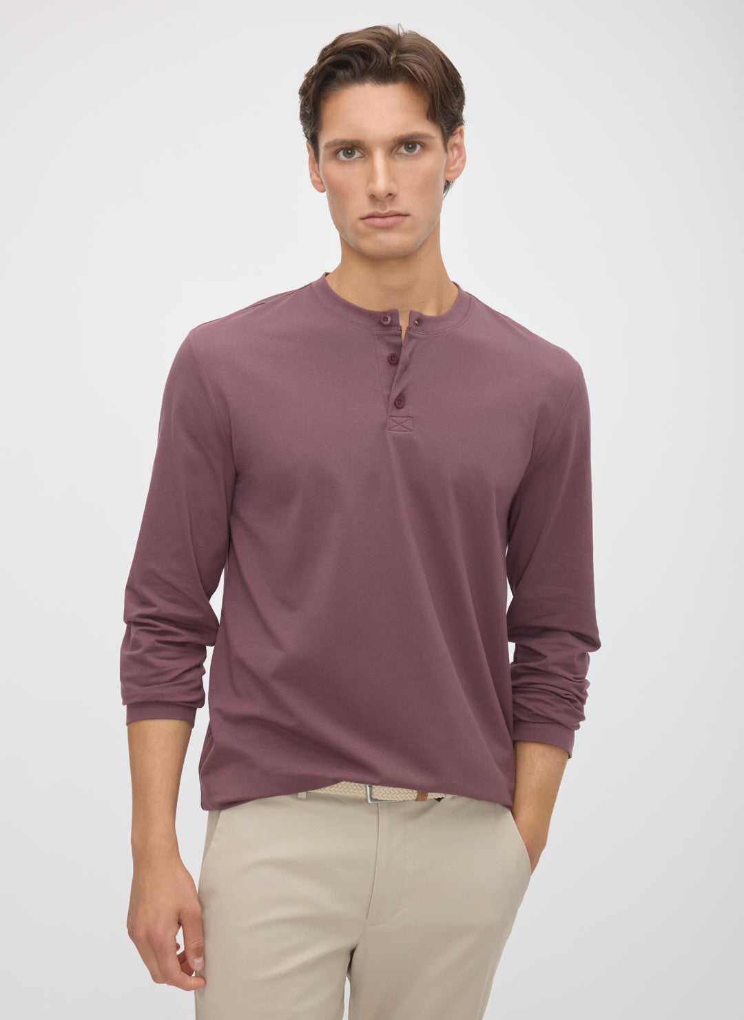 Stanton Henley Long Sleeve Tee