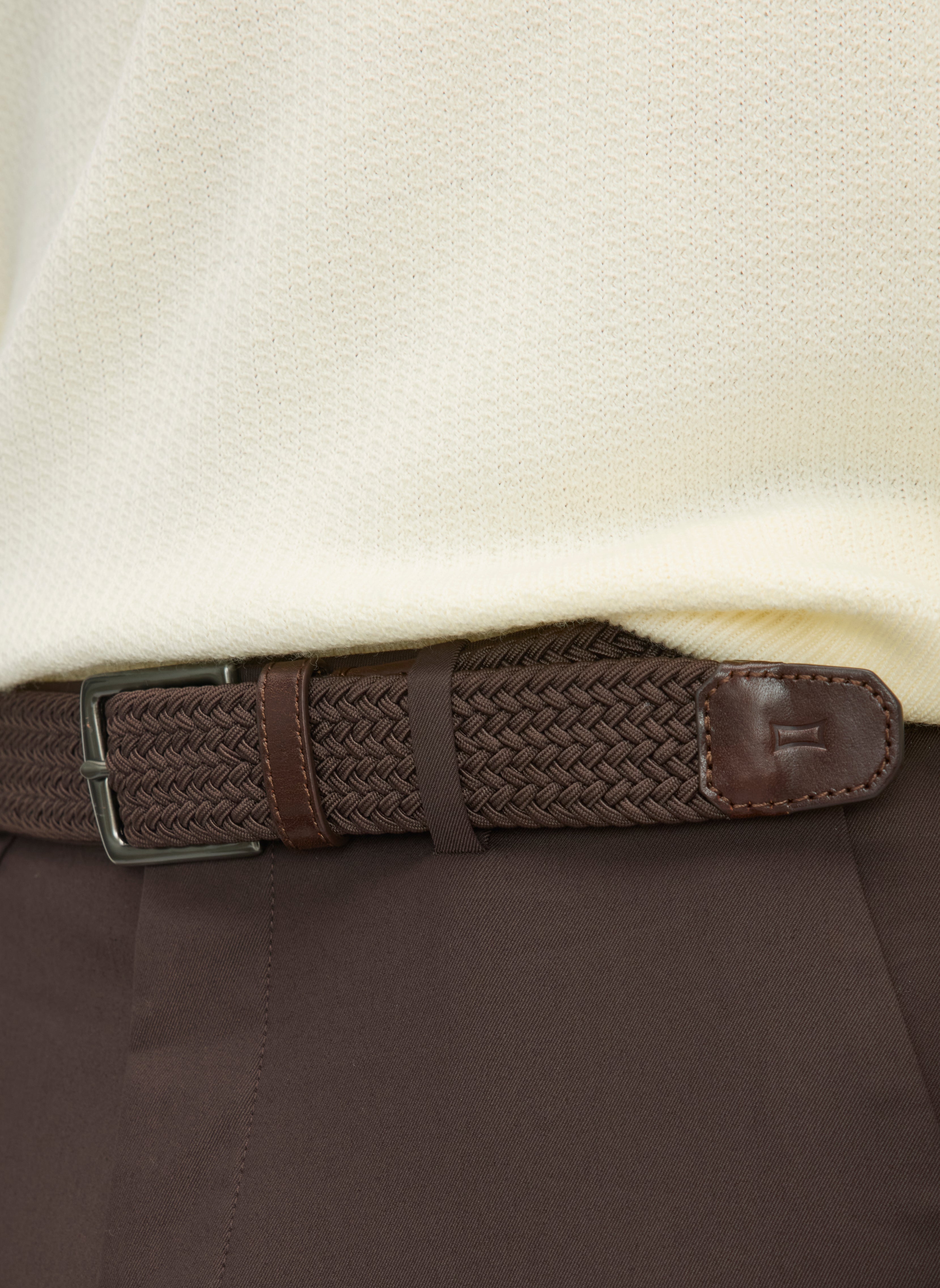 Braided Stretch Belt