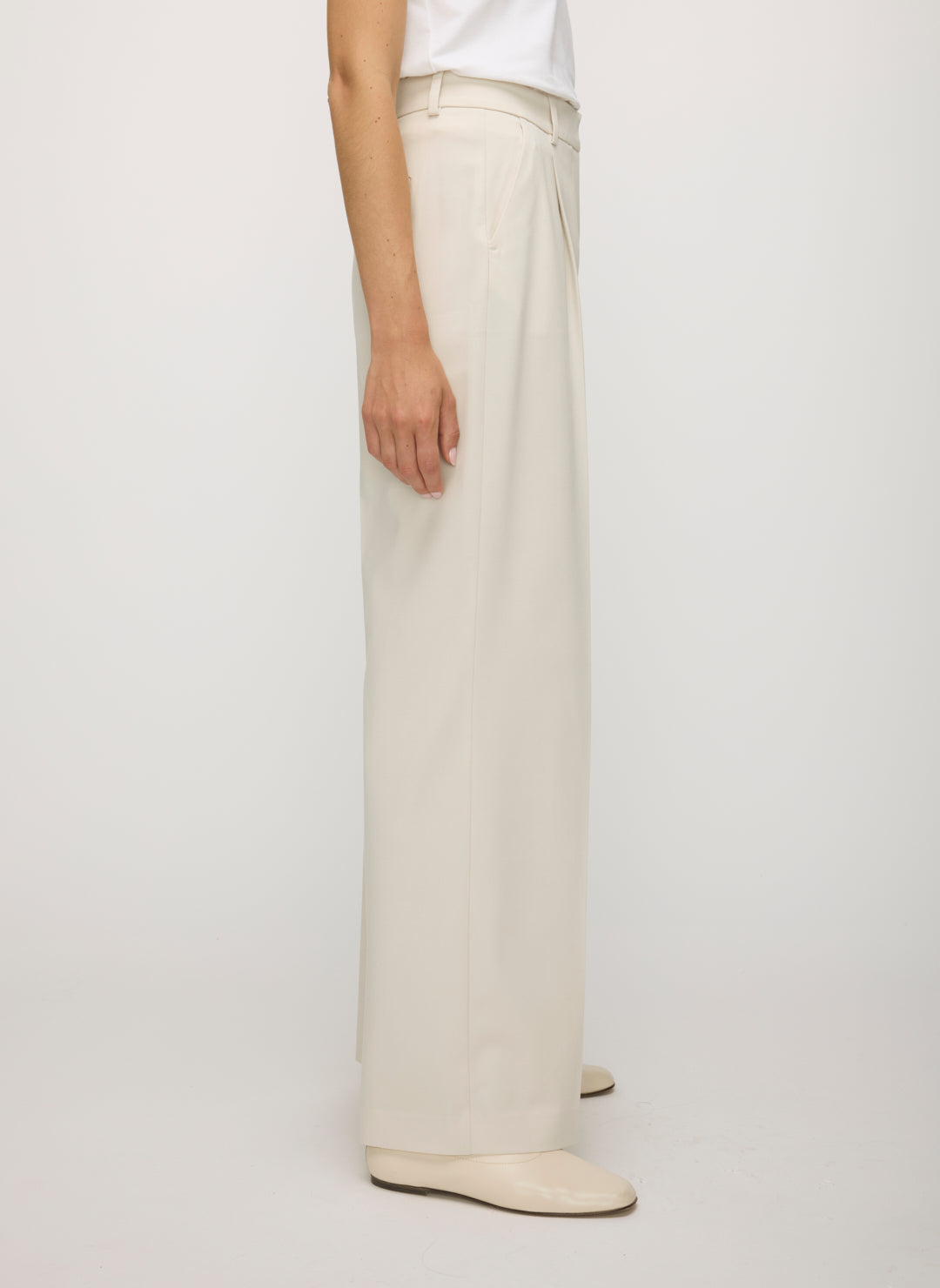 On Time Pleated Trousers