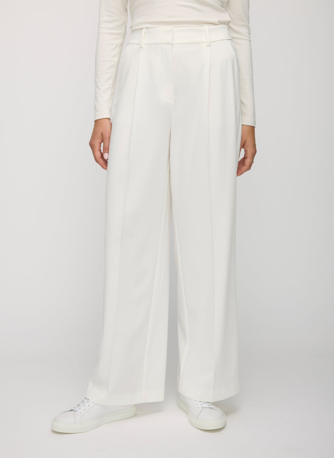 On Time Pleated Trousers