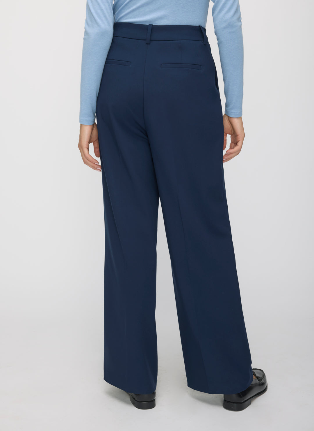 On Time Pleated Trousers