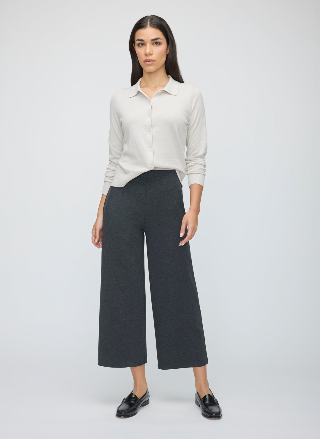 Maven Wide Leg Cropped Pants
