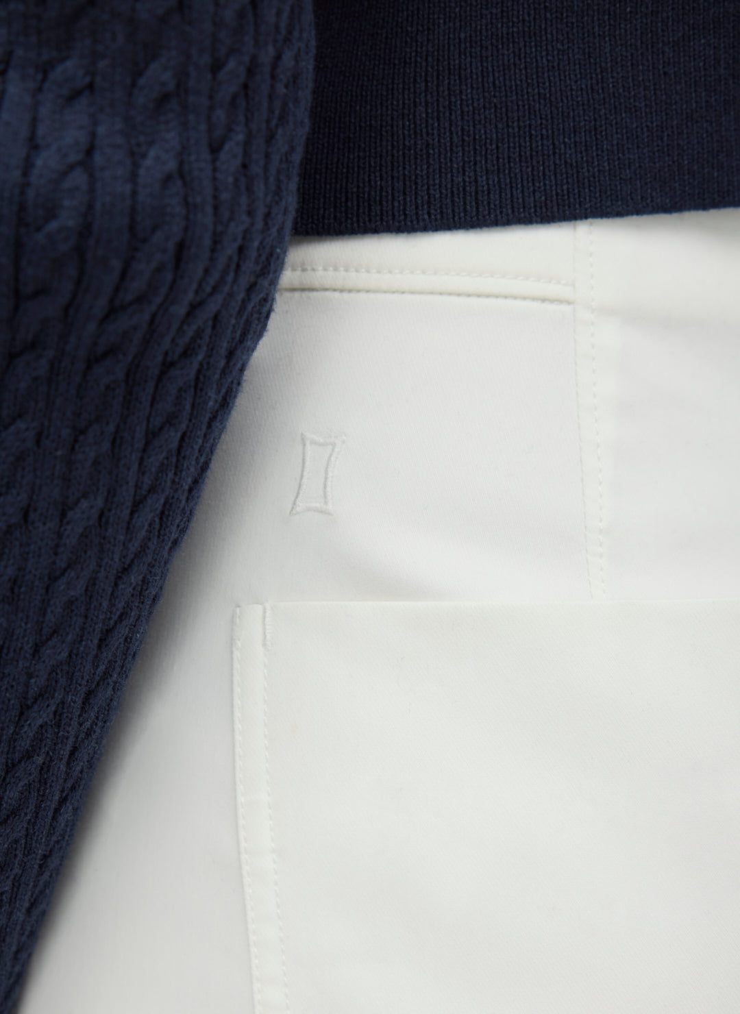 Colette Cropped Wide Leg Twill Pants
