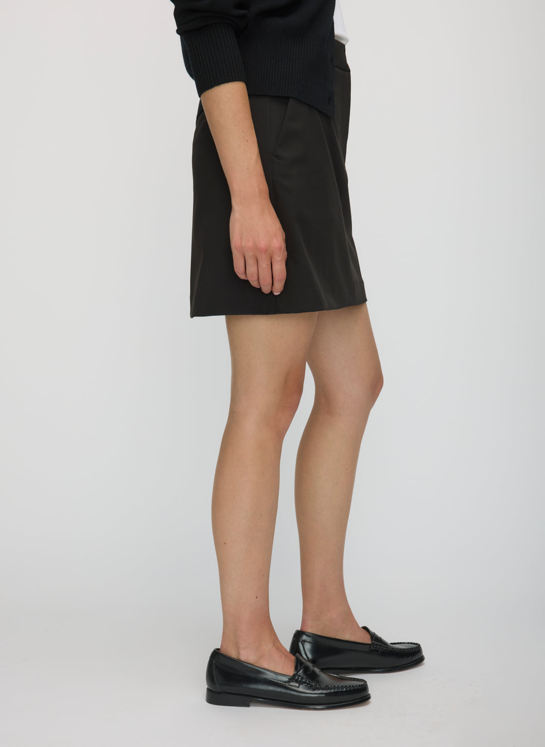 Prentice Soft Suiting Mini Skirt