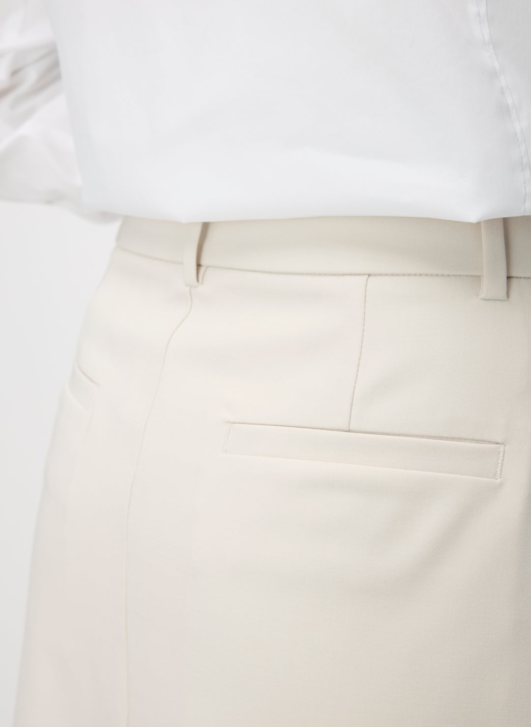 Prentice Soft Suiting Mini Skirt