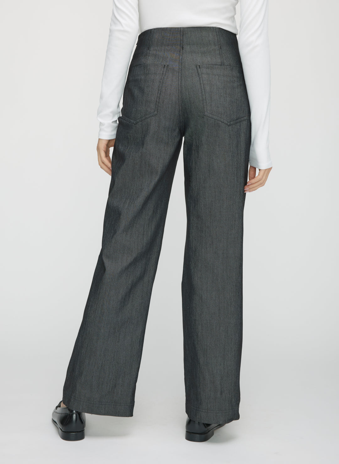 Adira Wide Leg Denim Pants