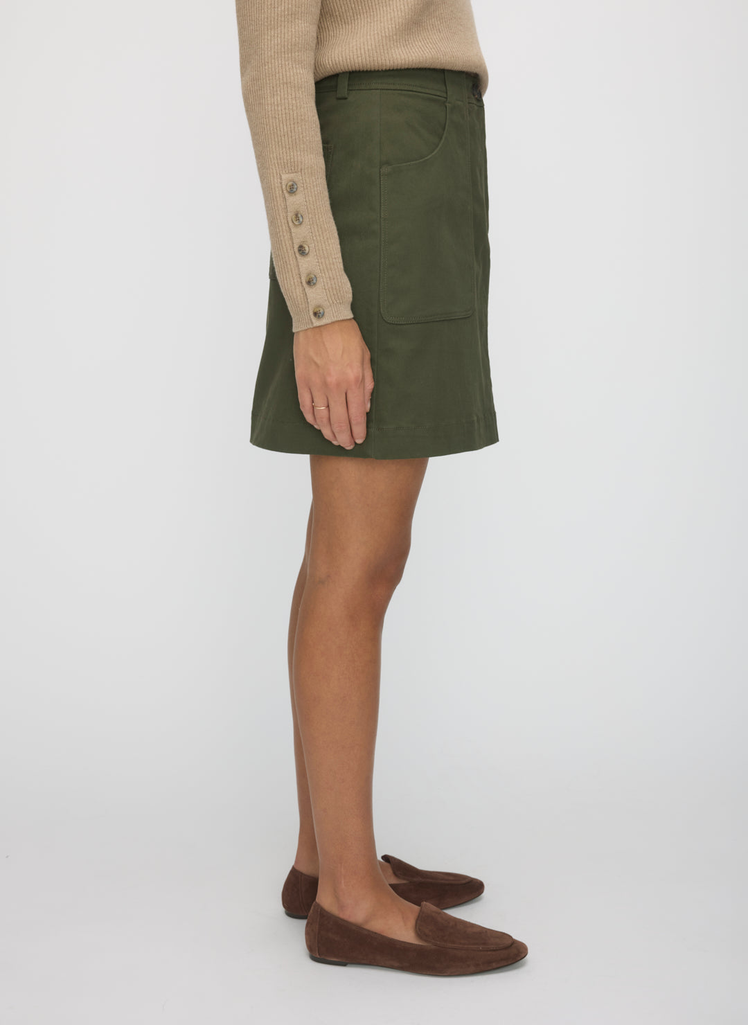 Colette Mini Twill Skirt