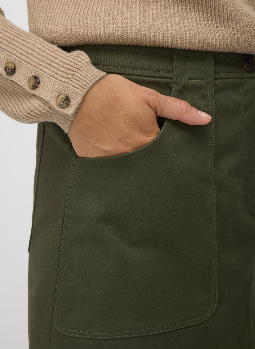 Colette Mini Twill Skirt