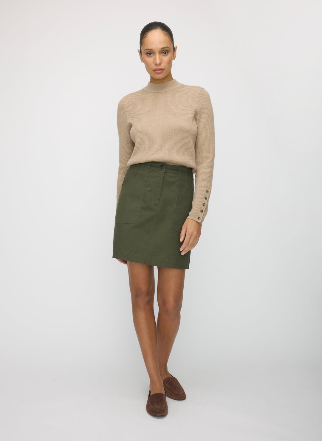 Colette Mini Twill Skirt