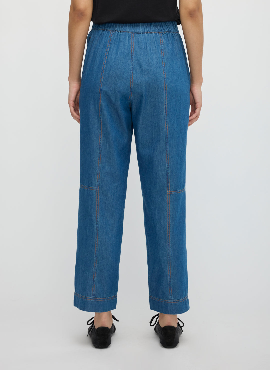 IndiFlow Denim Pull On Ankle Pant