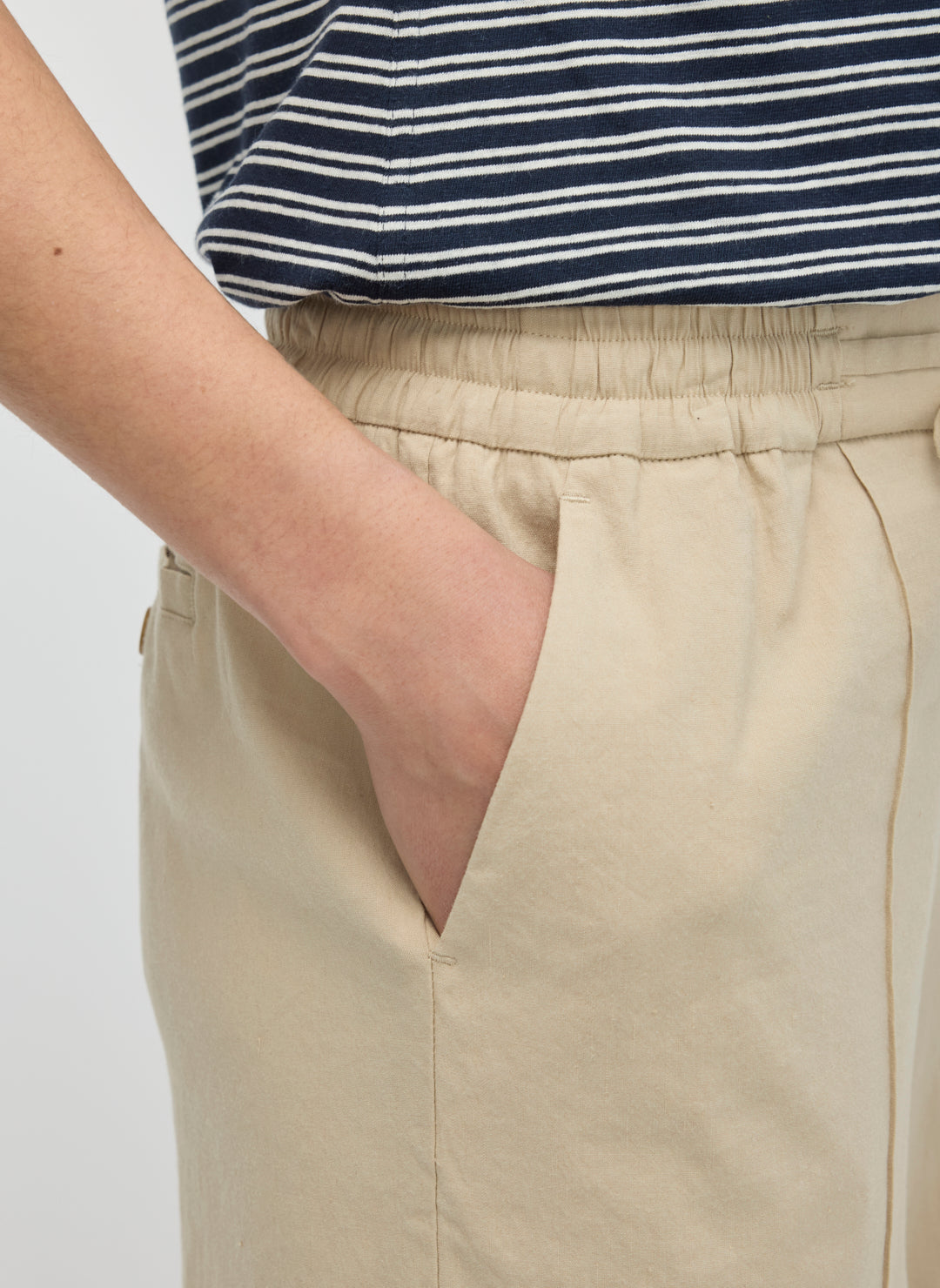 Lyon Linen Wide Leg Trouser