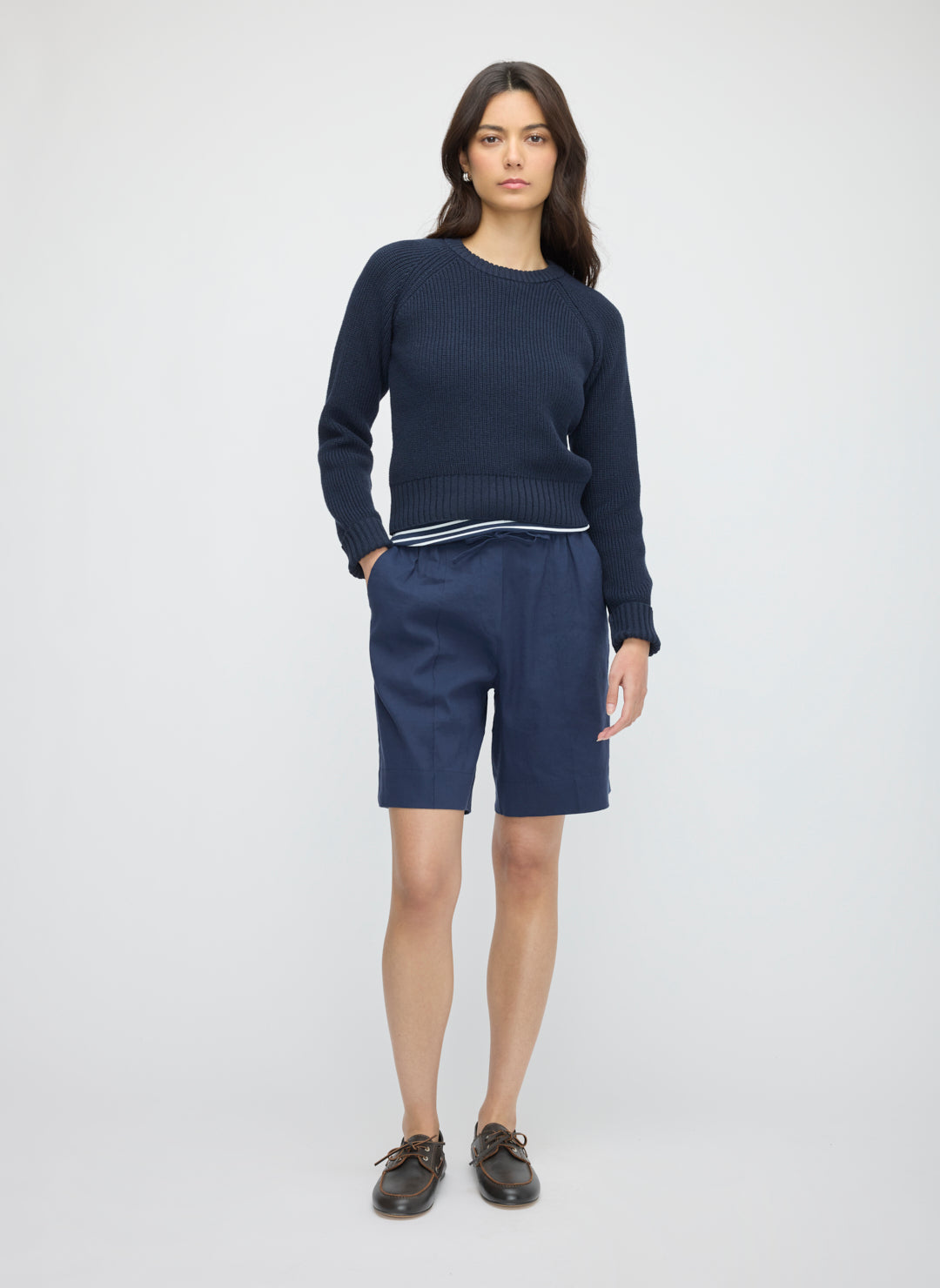 Lyon Linen Pull On Short