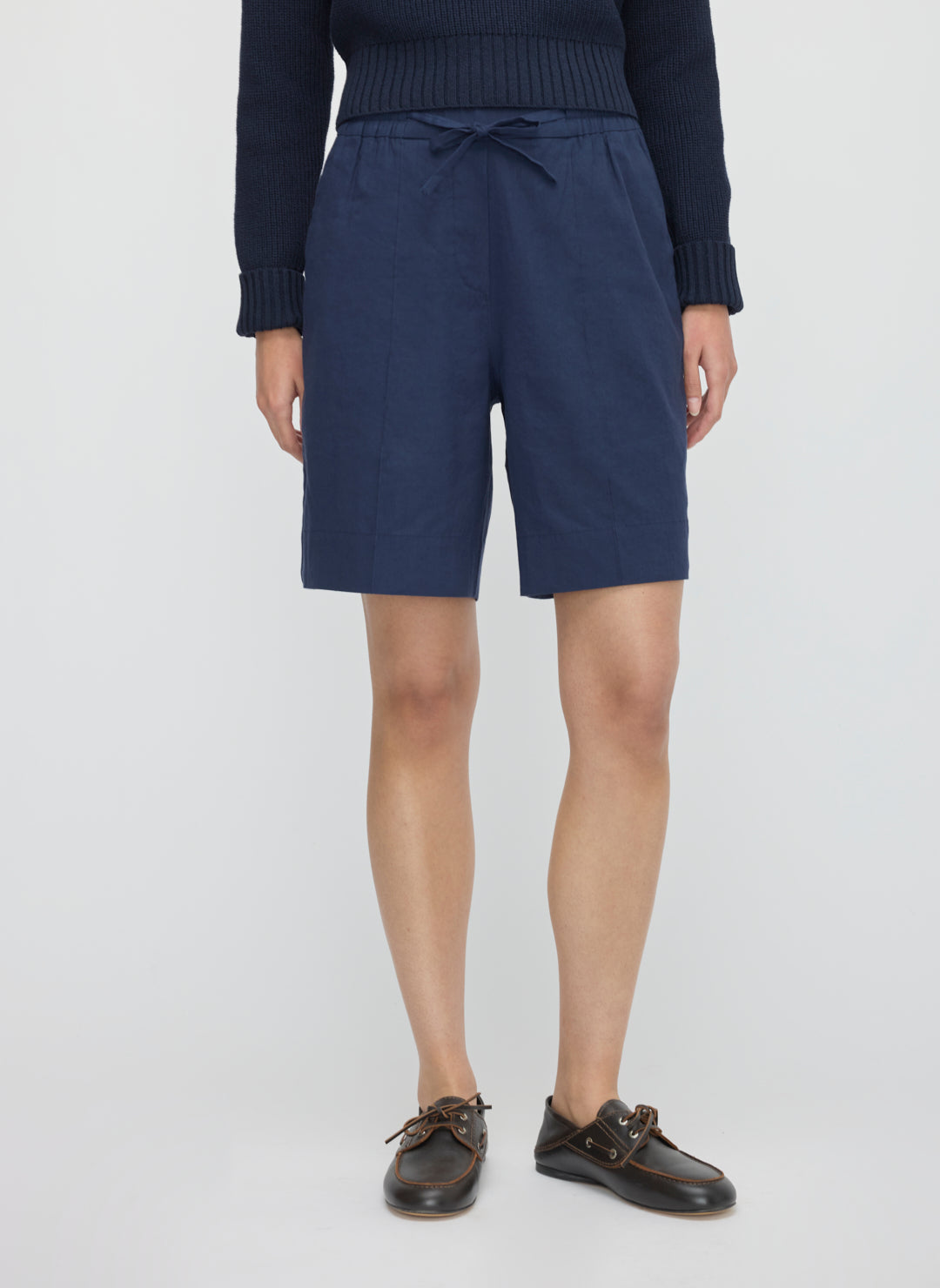 Lyon Linen Pull On Short
