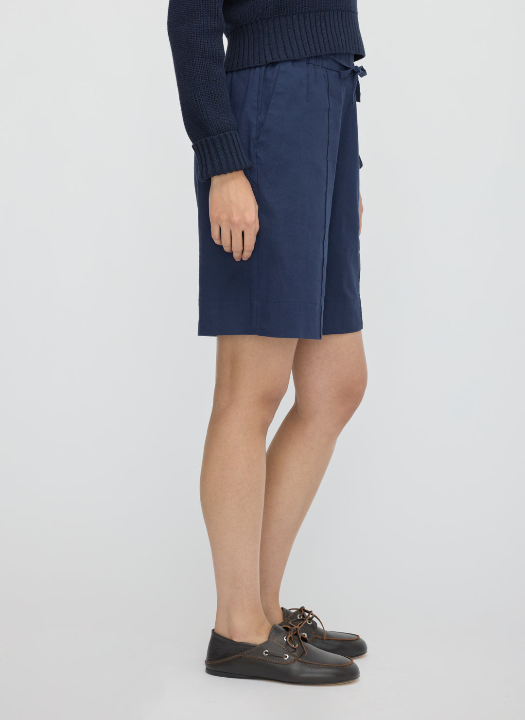 Lyon Linen Pull On Short