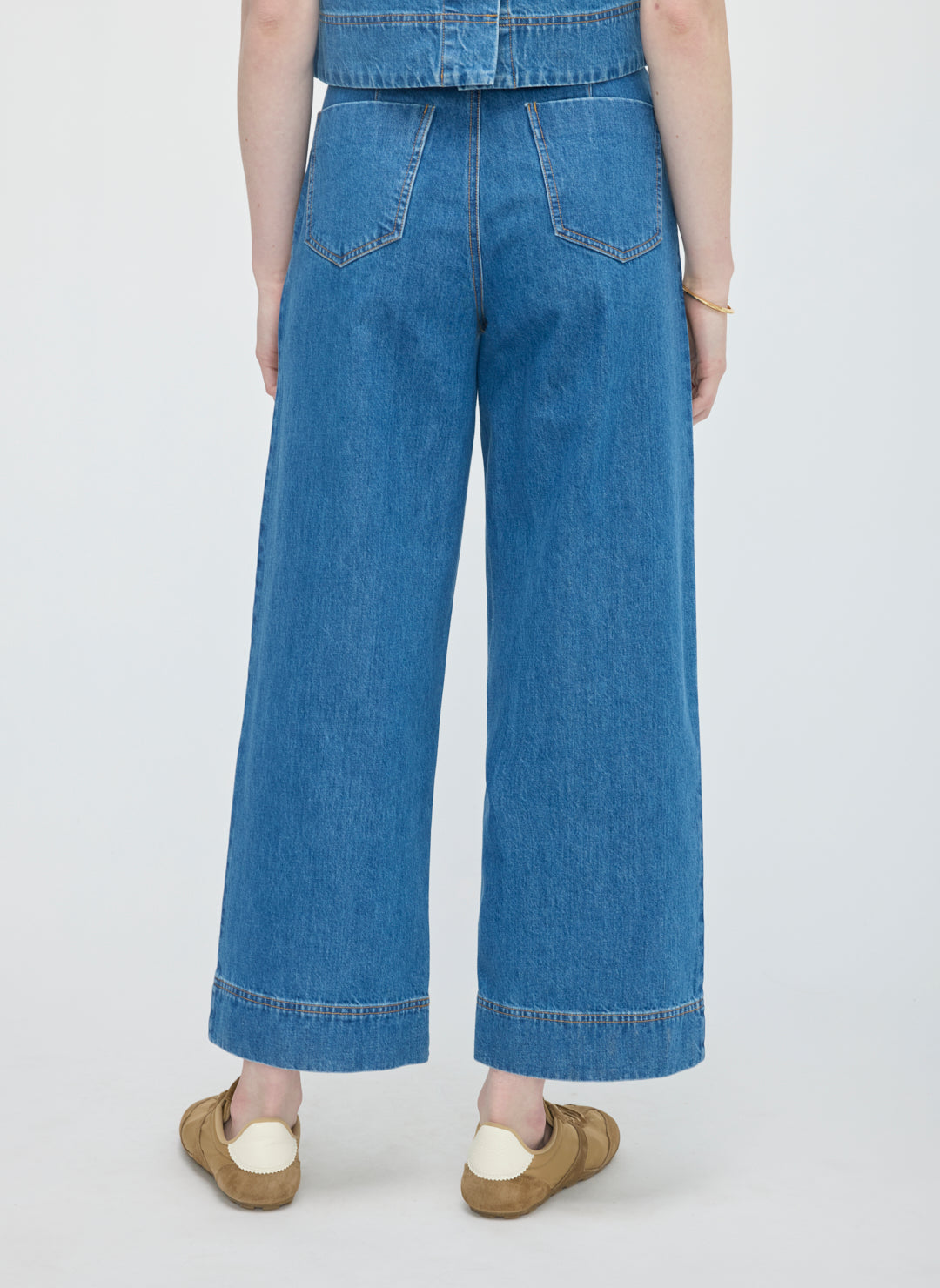 Kit Cotton True Indigo Ankle Pant