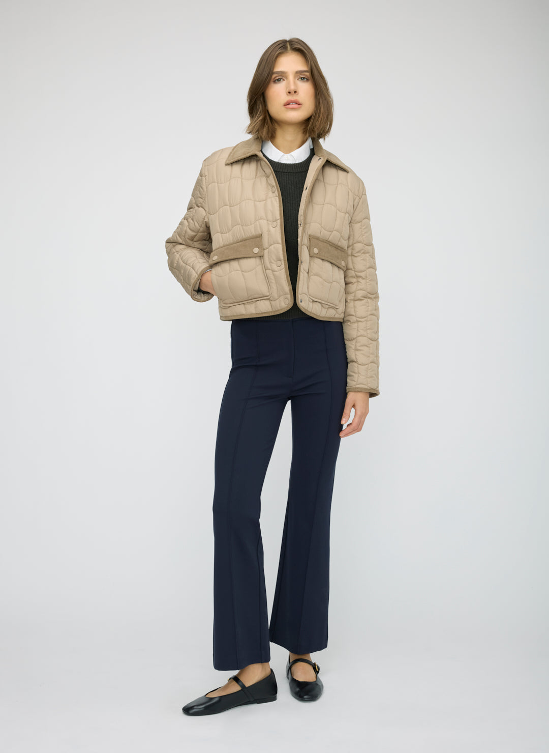 Maven Flared Ankle Pants