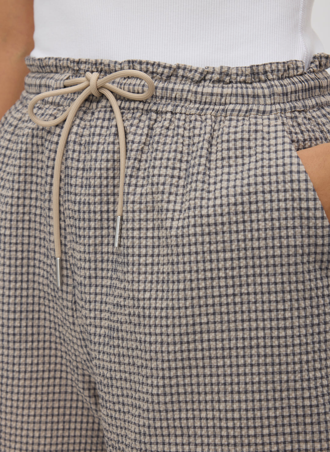 Seersucker Pull On Short