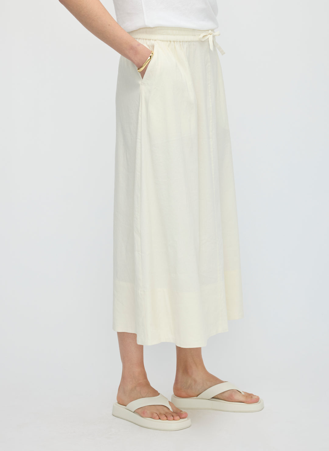 Lyon Linen Maxi Skirt
