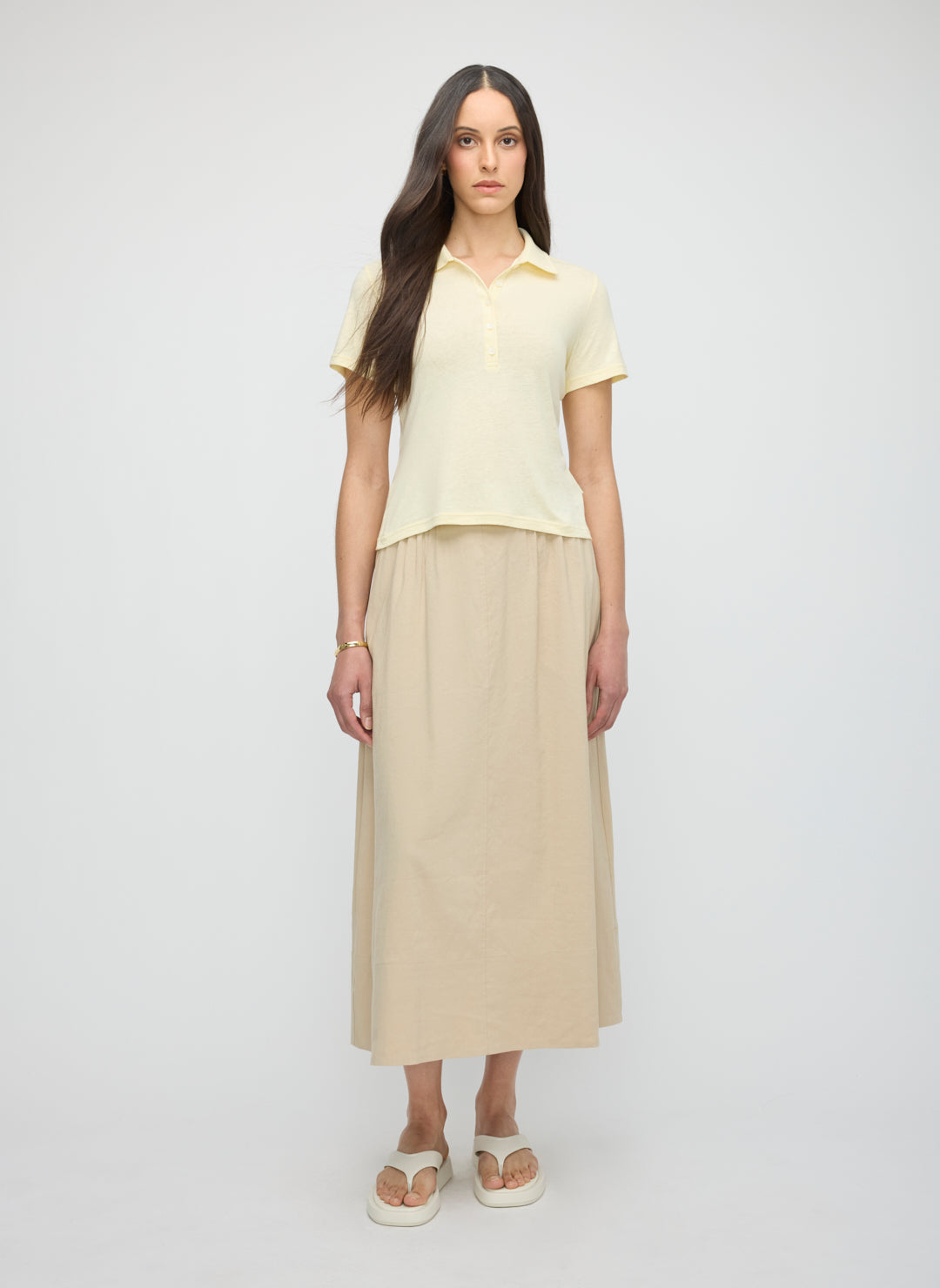 Lyon Linen Maxi Skirt