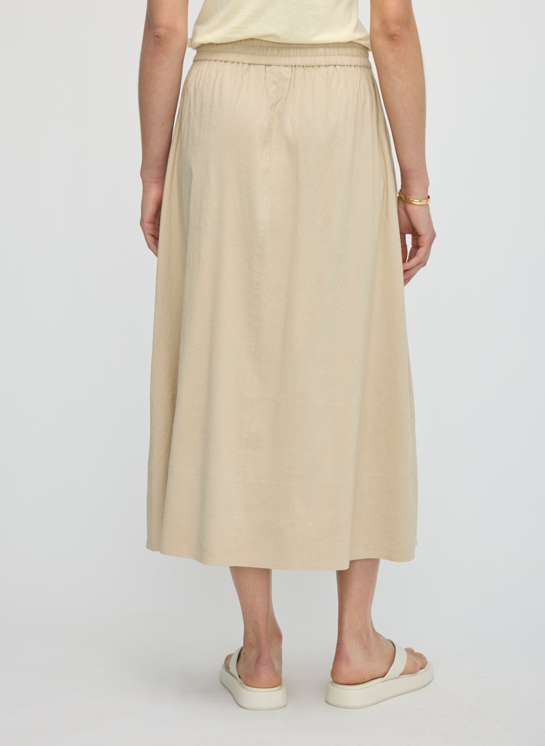 Lyon Linen Maxi Skirt