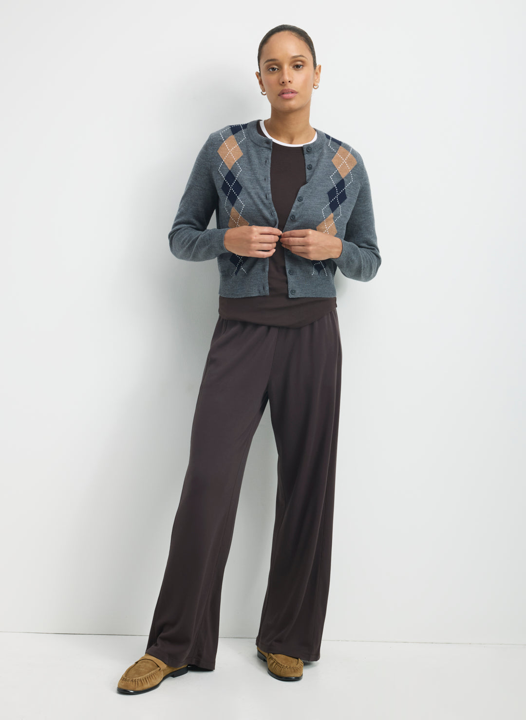 Devon Wide Leg Lounge Pant