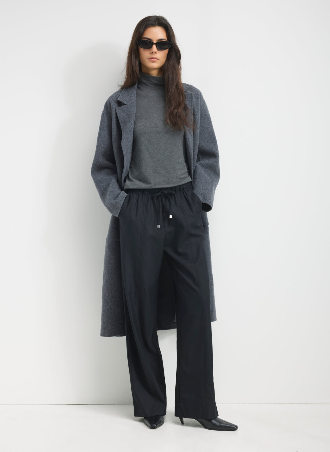Studio Wool Pull On Trouser