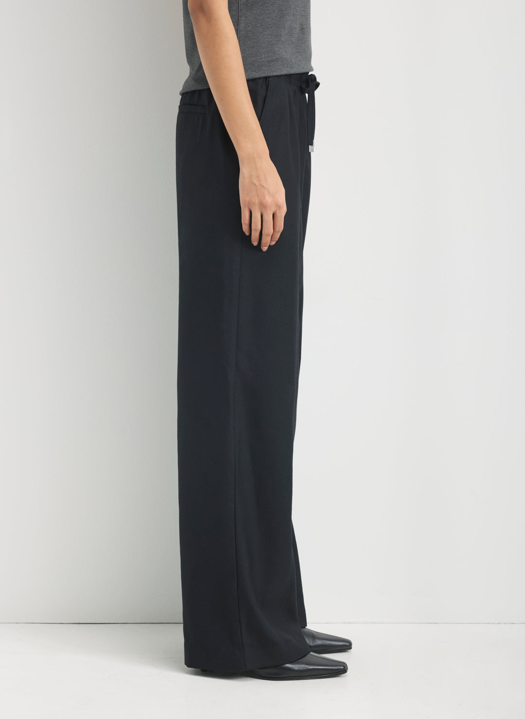 Studio Wool Pull On Trouser