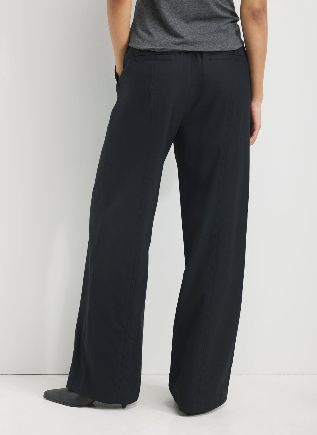 Studio Wool Pull On Trouser