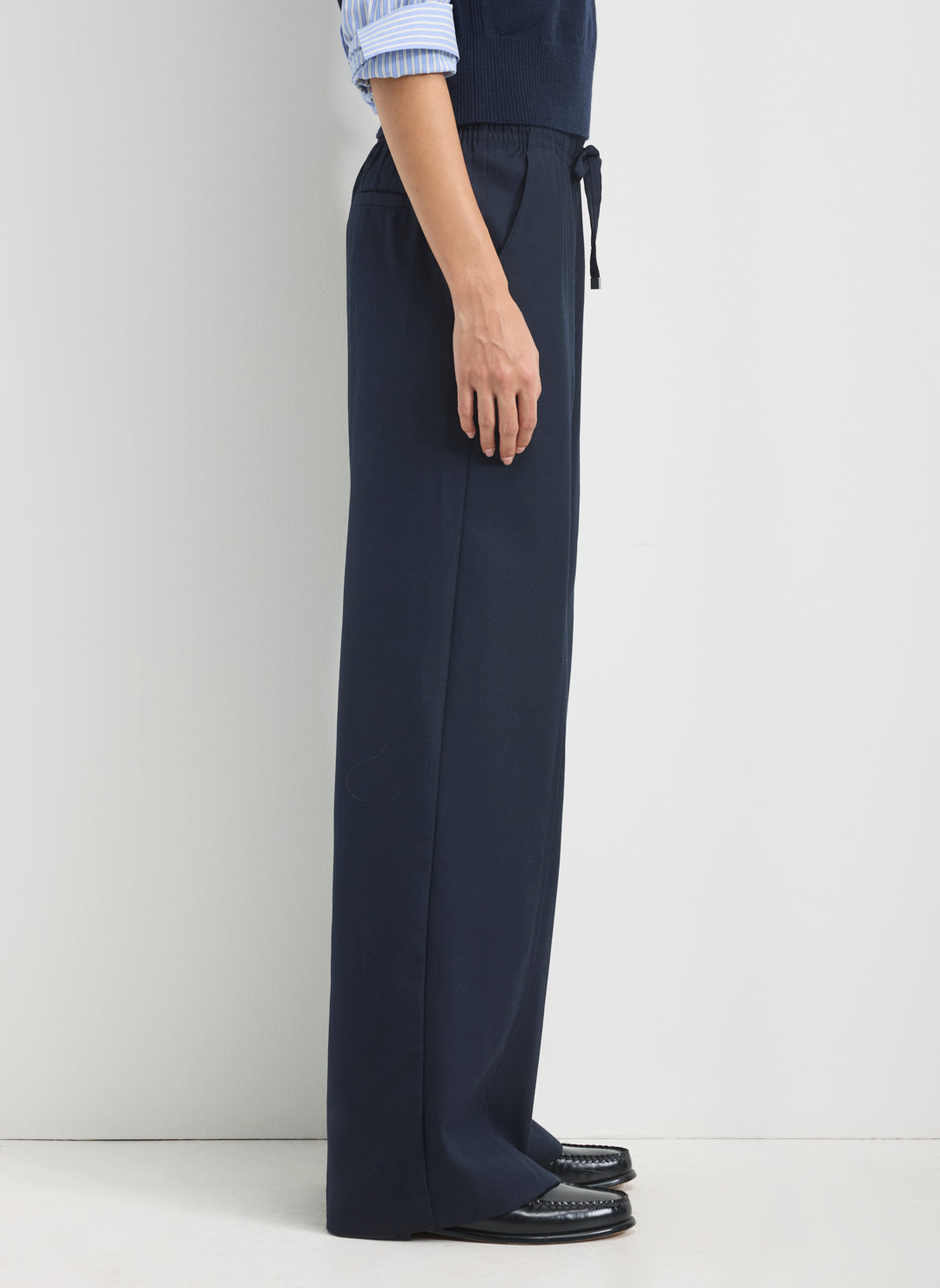 Studio Wool Pull On Trouser