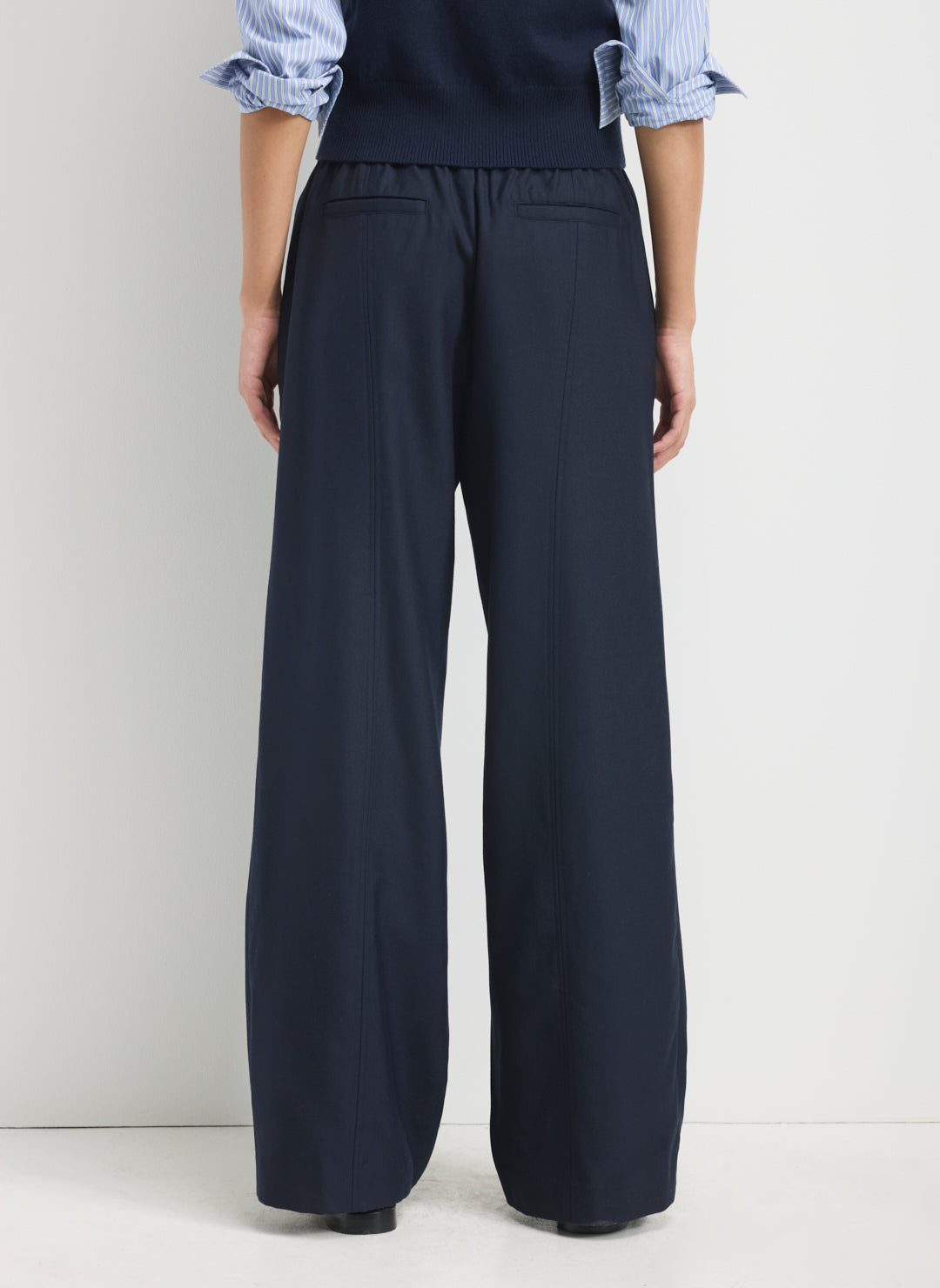 Studio Wool Pull On Trouser