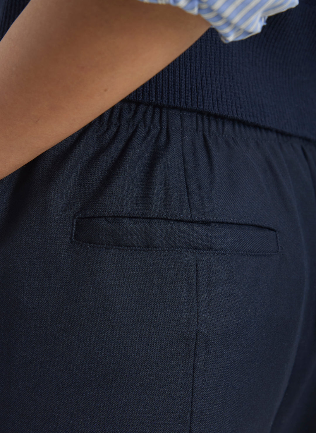 Studio Wool Pull On Trouser