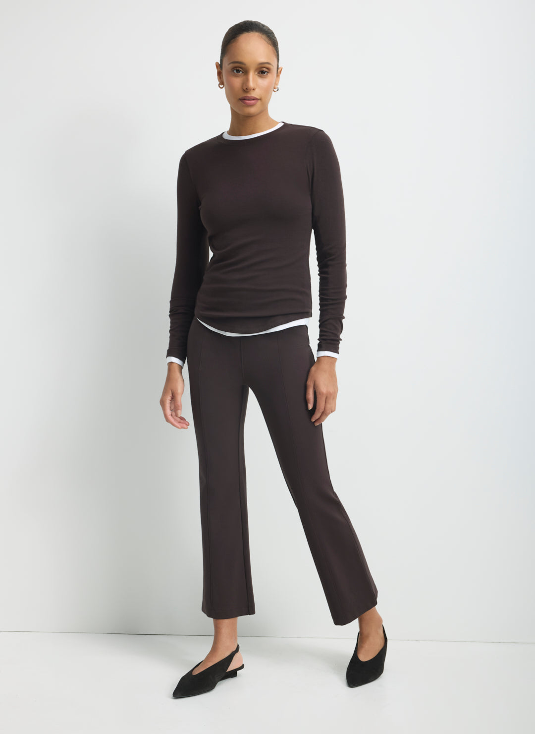 Maven Cropped Kick Flared Pant