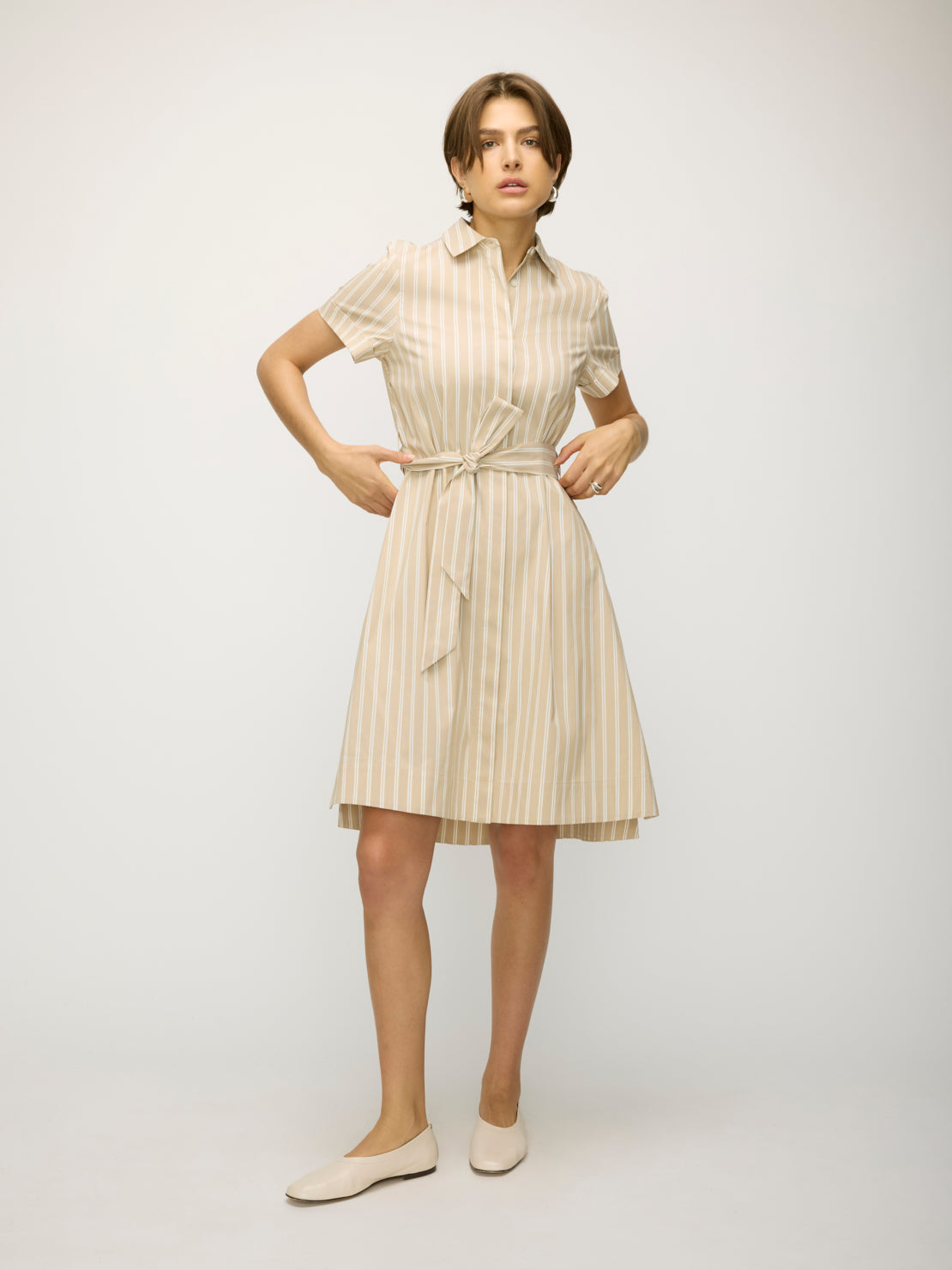 Metier Short Sleeve Shirt Dress | Kit and Ace Metier Short Sleeve Shirt Dress | Kit and Ace