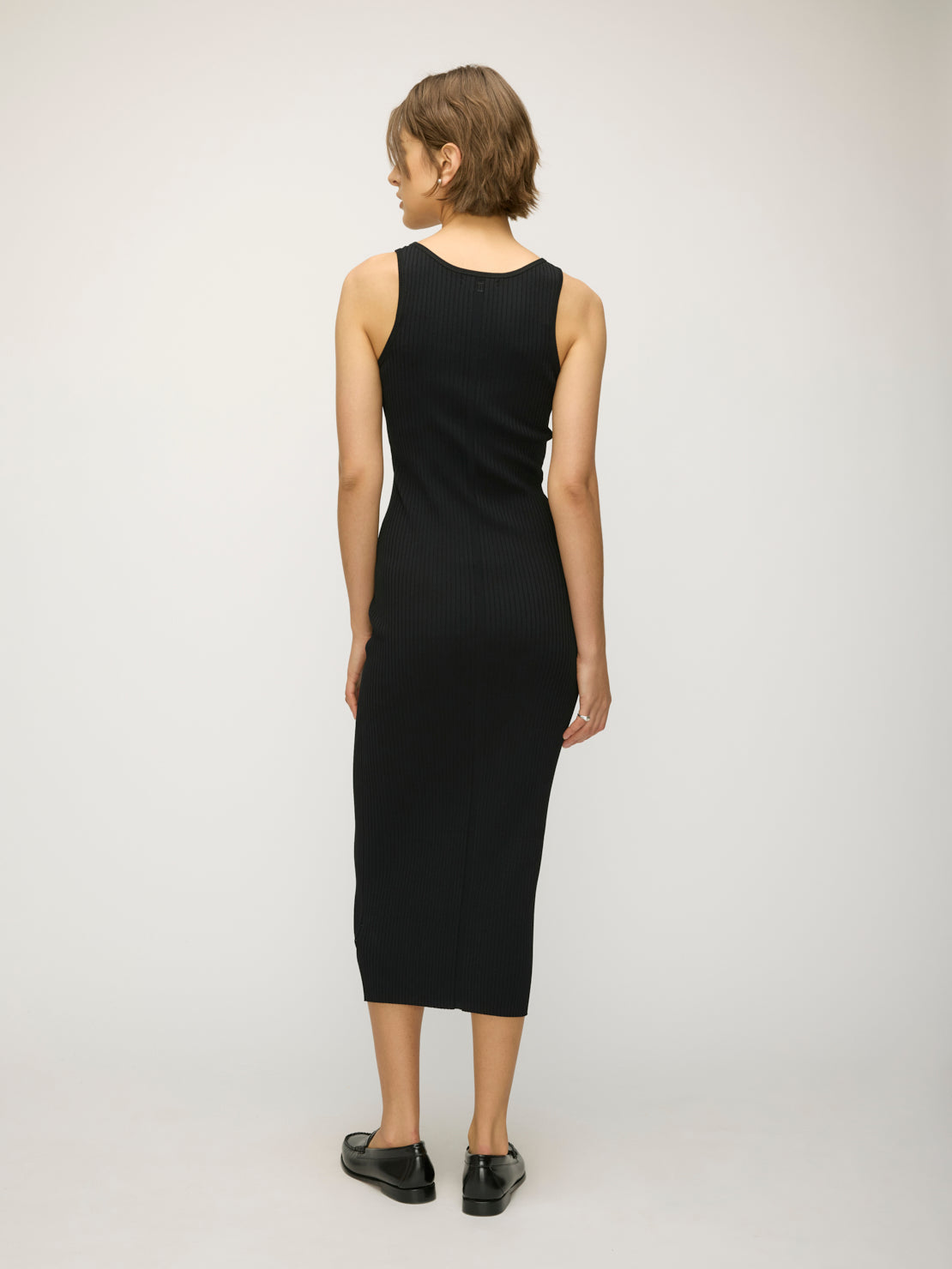 kit and ace back to front dress black Serenity Shift Dress