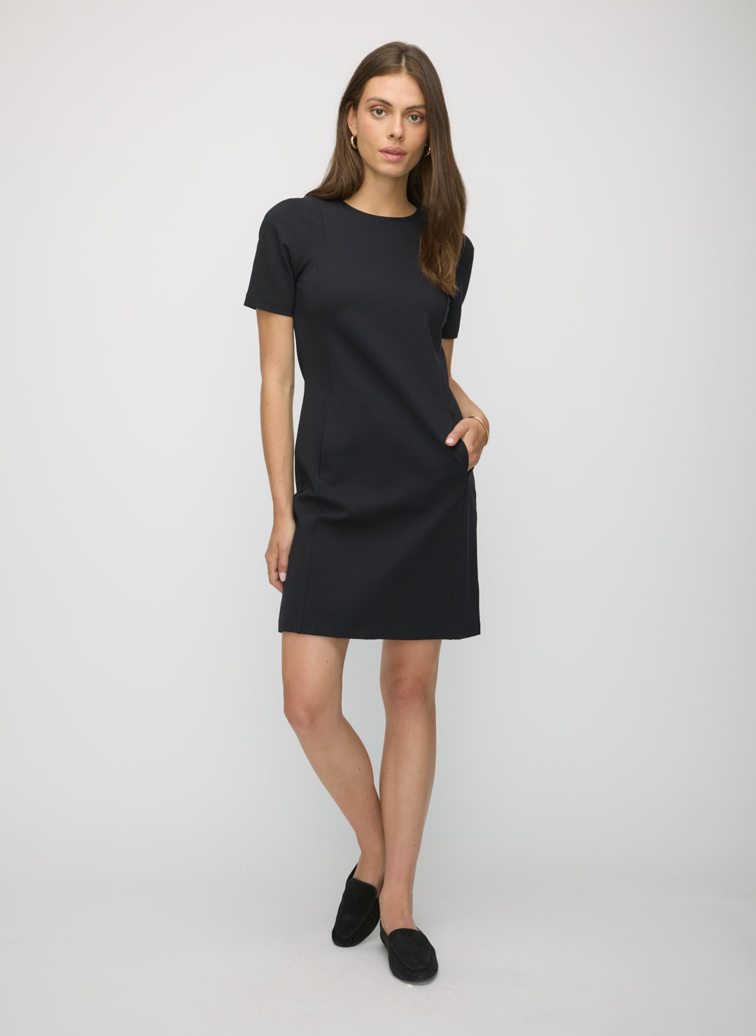 kit and ace back to front dress gray kit and ace back to front dress grey Serenity Contour Mini Dress