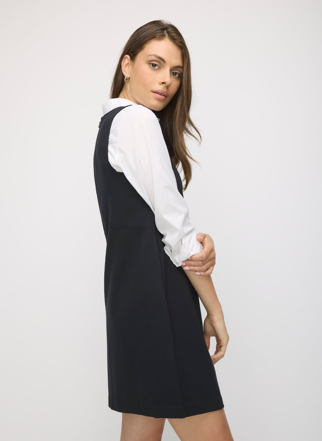 kit and ace back to front dress grey kit and ace back to front dress grey Frame Relaxed Shift Dress -parroquiadesanalbertomagno.com