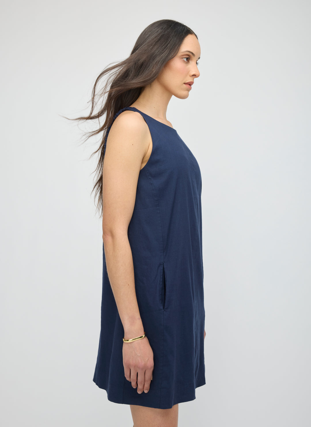 Lyon Linen Mini Dress