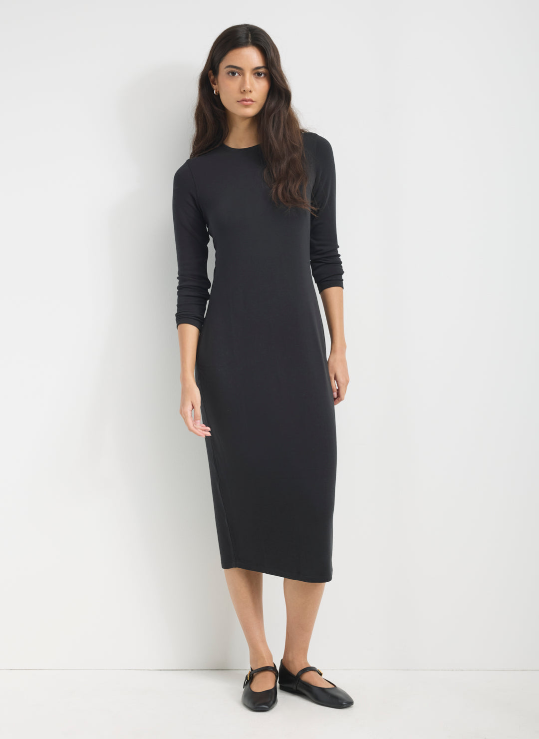 Devon Longsleeve Midi Dress