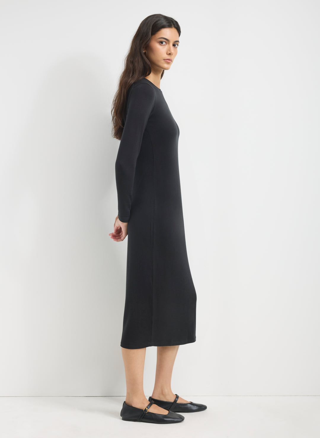 Devon Longsleeve Midi Dress