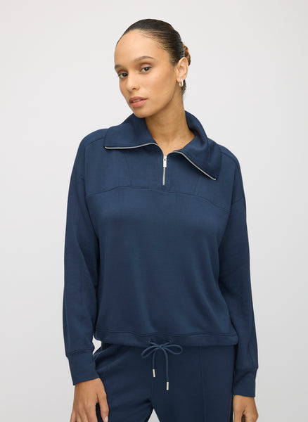 トップス petit po Restore Quarter Zip Popover | Women's Sweatshirts & Hoodies
