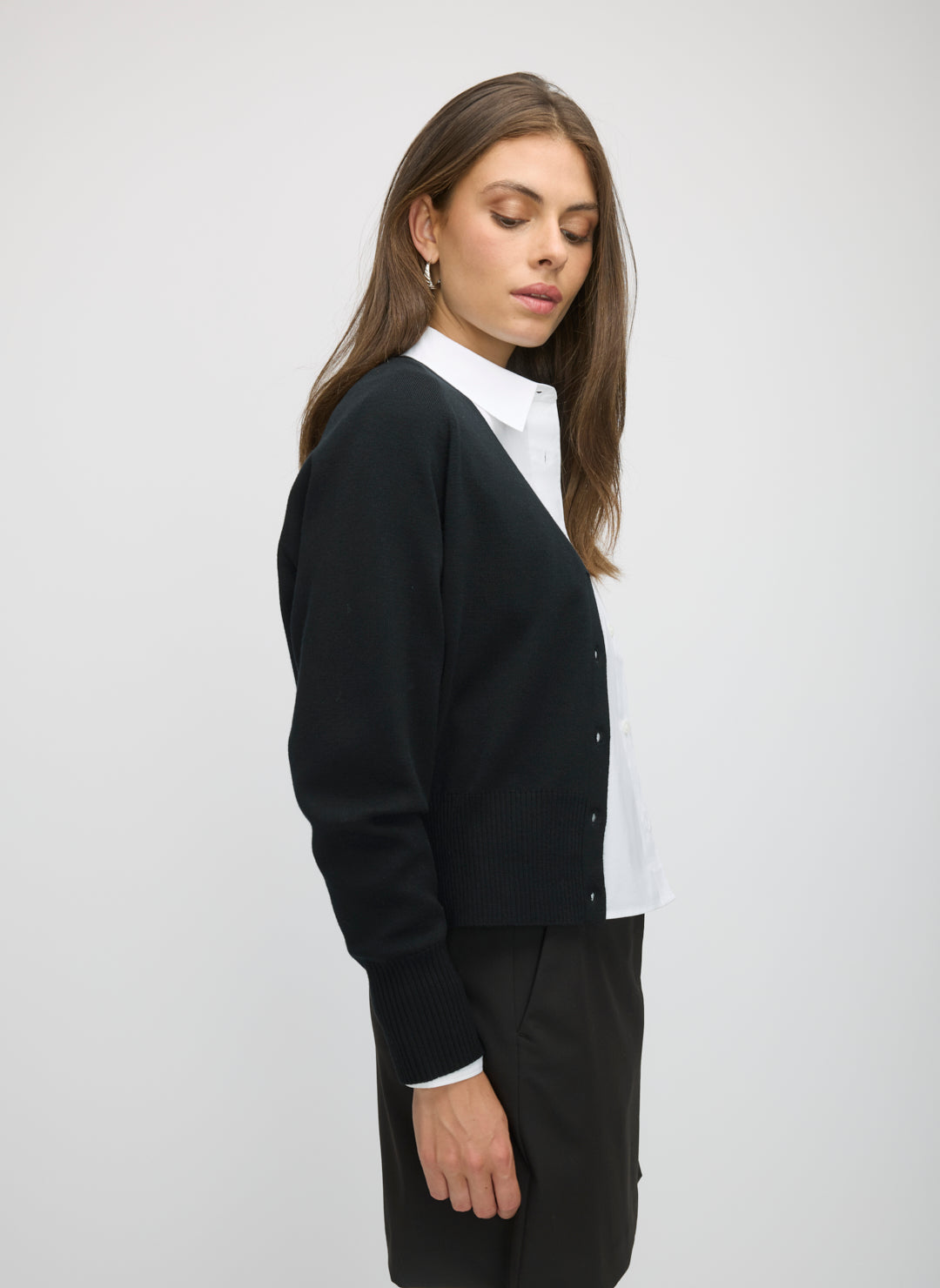 Transition Merino V Neck Cardigan