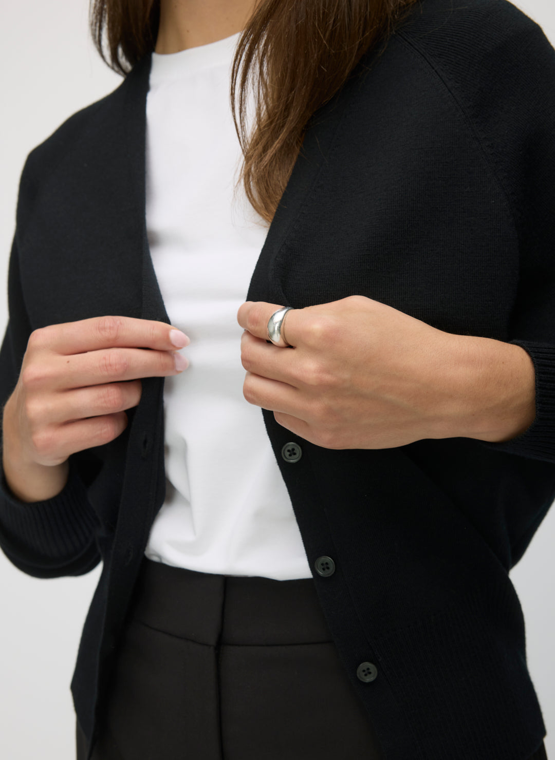 Transition Merino V Neck Cardigan